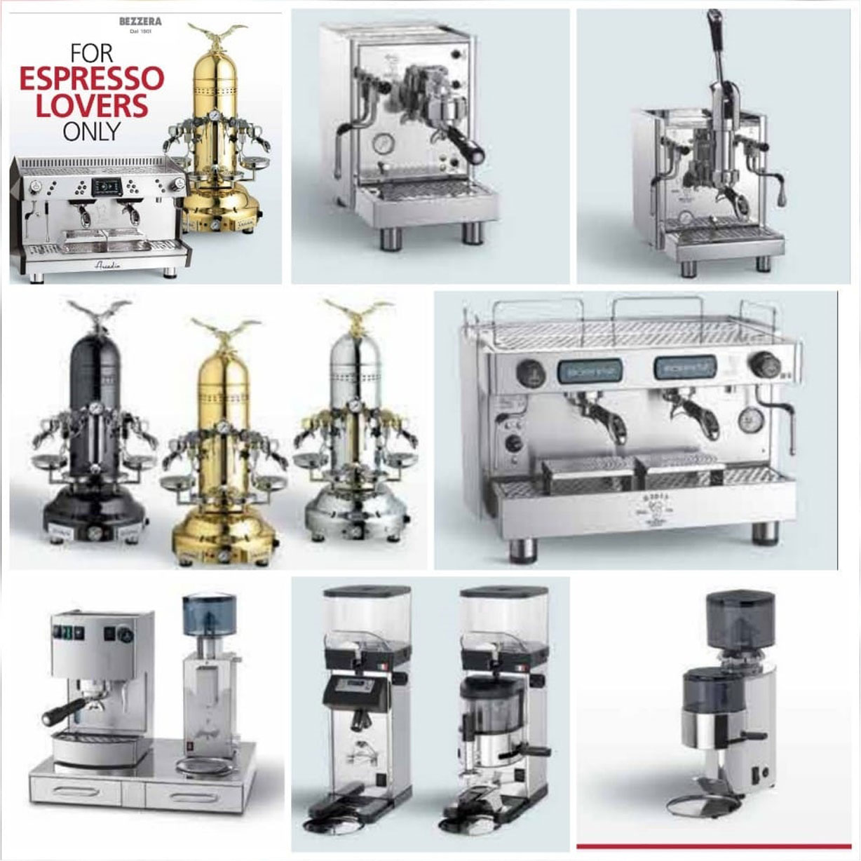 Bezzera Caffee Machine & Grinder by Bholakumar Sonar